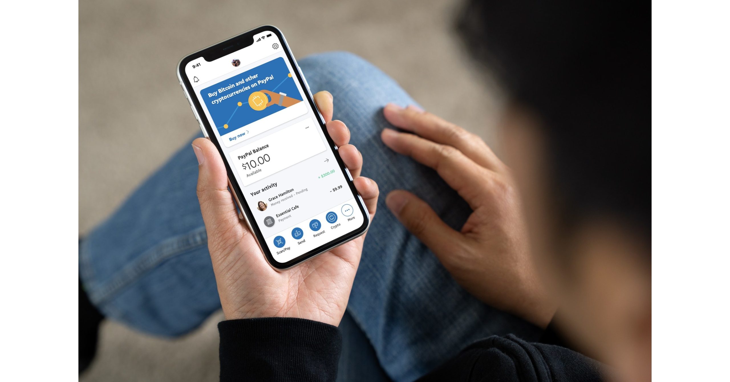 Pressemelding: PayPal lanserer ny tjeneste som gjør det mulig for brukere å kjøpe, holde og selge kryptovaluta
