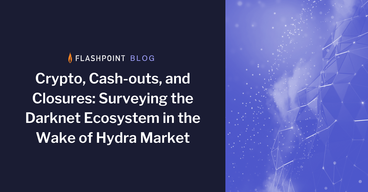 Darknet-økosystemet i kjølvannet av Hydra-markedet
